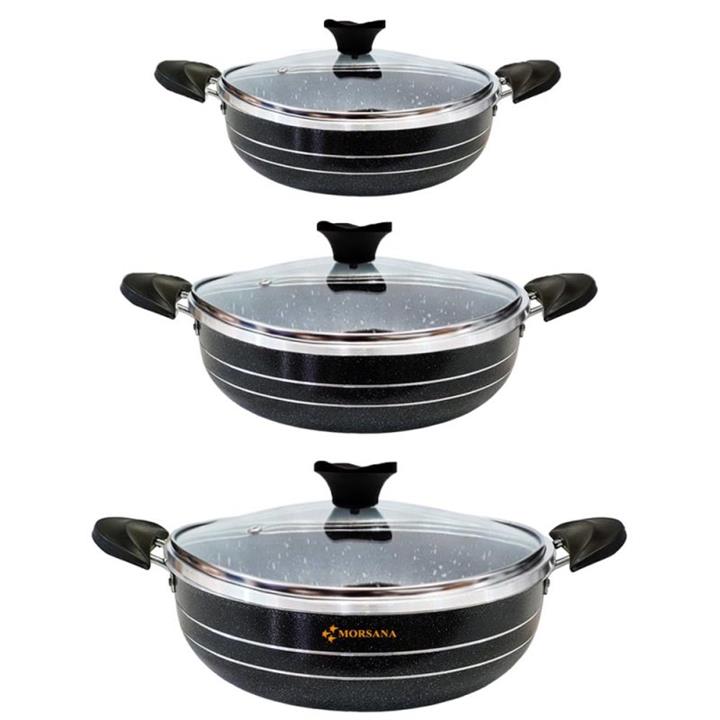 سرویس تابه 6 پارچه مُرسانا مدل TM6000 Morsana TM6000 Cookware Set 6 Pieces